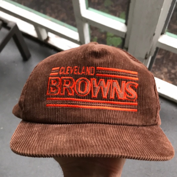 vintage cleveland browns hat